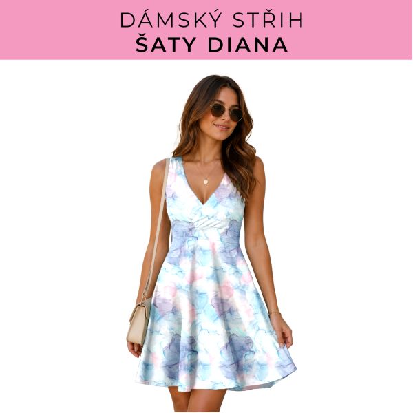 Dámský střih - šaty Diana