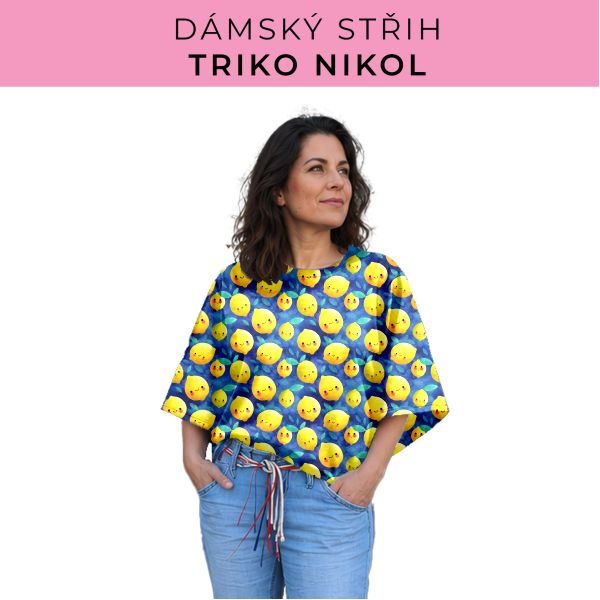 Dámský střih -  triko Nikol