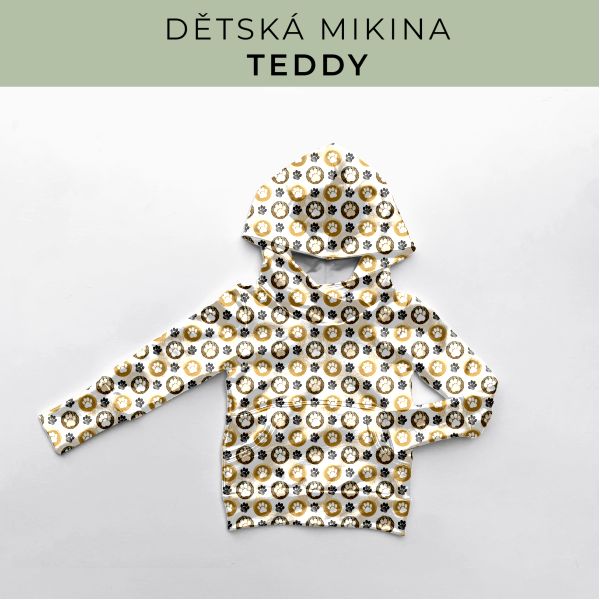 DĚTSKÝ střih - Mikina Teddy