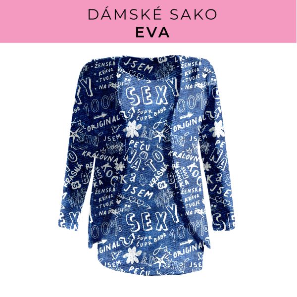 DÁMSKÝ střih - sako Eva