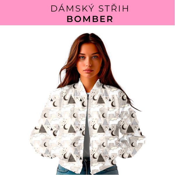 DÁMSKÝ střih - Bomber