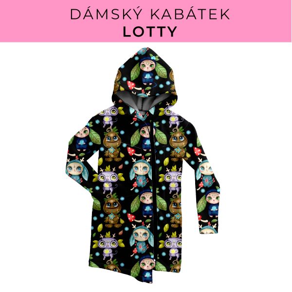 DÁMSKÝ střih - Kabátek Lotty