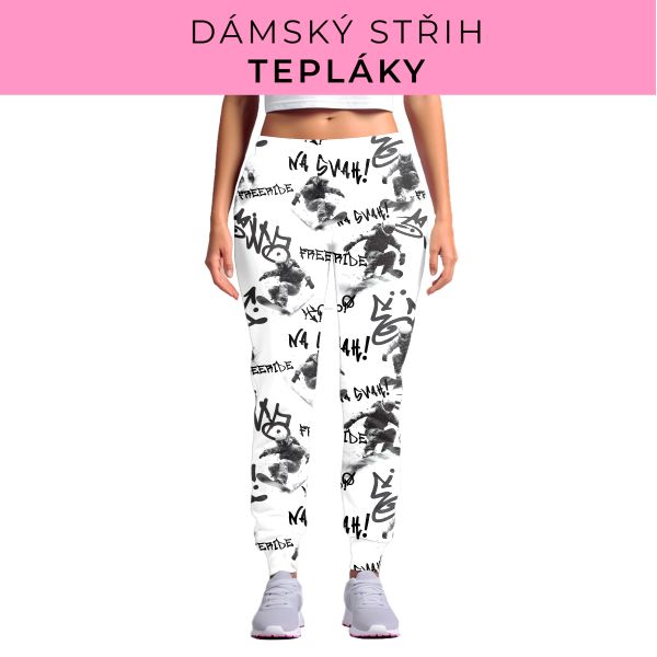DÁMSKÝ střih - tepláky