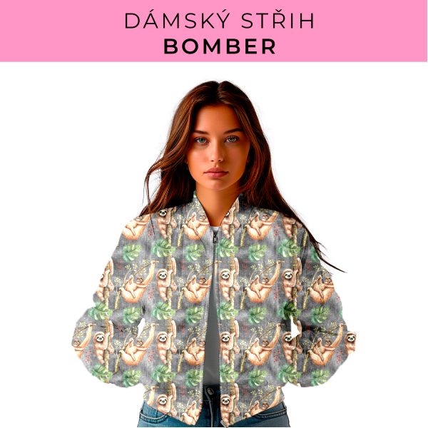 DÁMSKÝ střih - Bomber