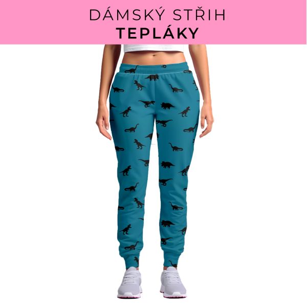 DÁMSKÝ střih - tepláky