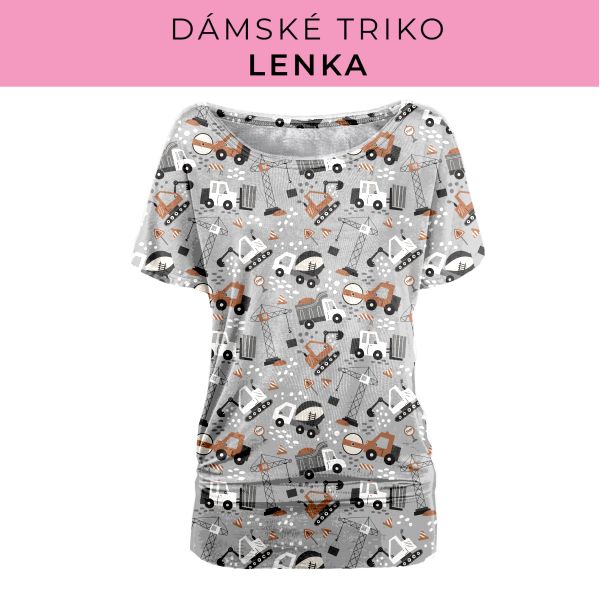DÁMSKÝ střih - Triko Lenka