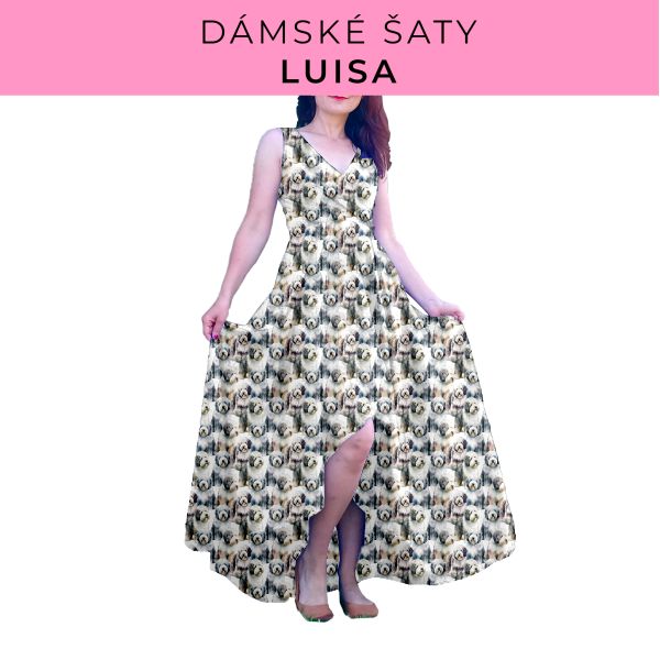 DÁMSKÝ střih - šaty Luisa