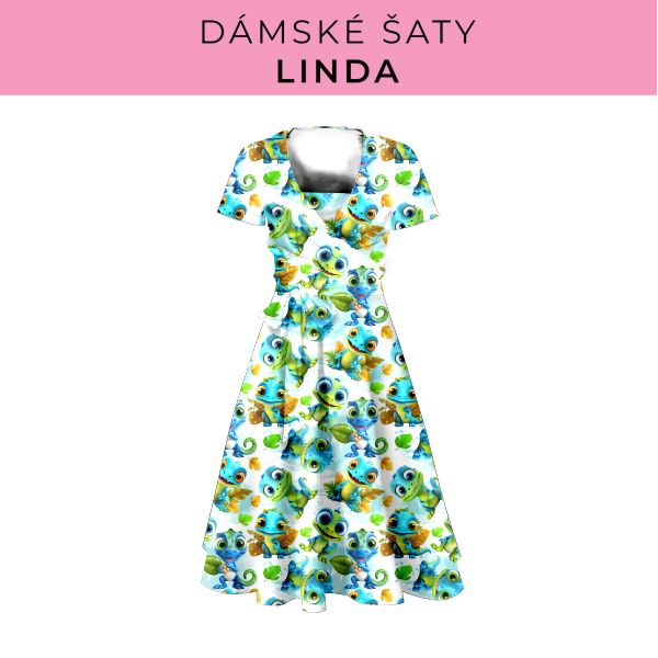 DÁMSKÝ střih - šaty Linda