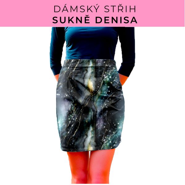 Dámský střih - Dámská sukně Denisa
