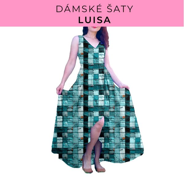 DÁMSKÝ střih - šaty Luisa