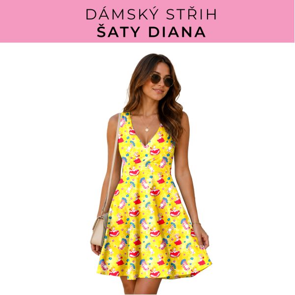 Dámský střih - šaty Diana