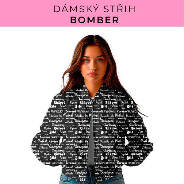 DÁMSKÝ střih - Bomber