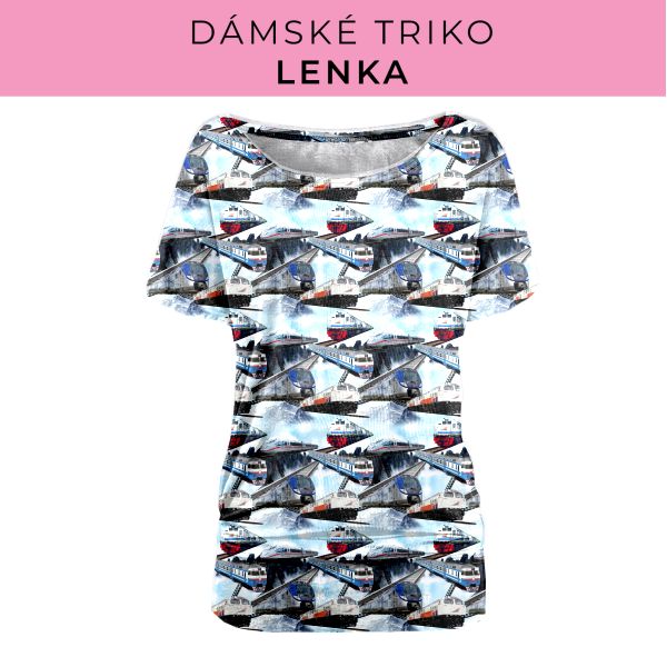 DÁMSKÝ střih - Triko Lenka