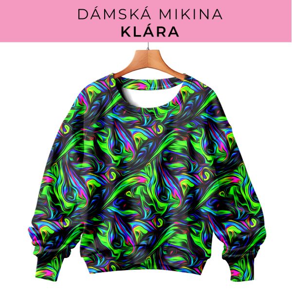 DÁMSKÝ střih - mikina Klára