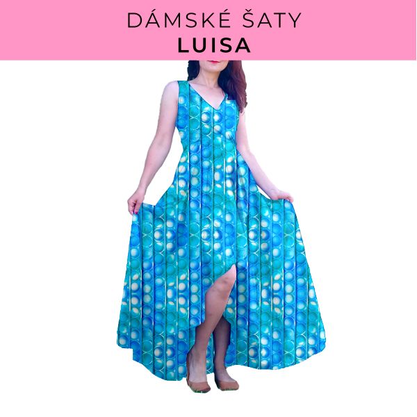 DÁMSKÝ střih - šaty Luisa