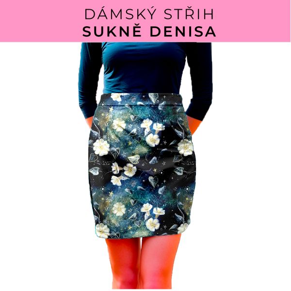 Dámský střih - Dámská sukně Denisa