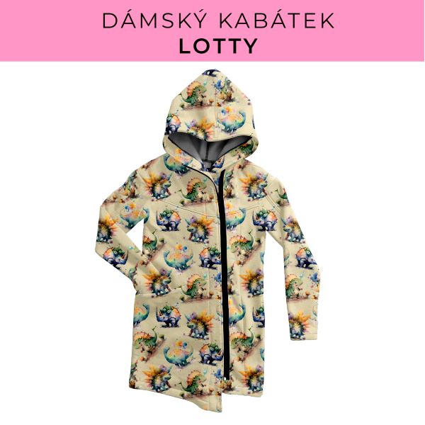 DÁMSKÝ střih - Kabátek Lotty