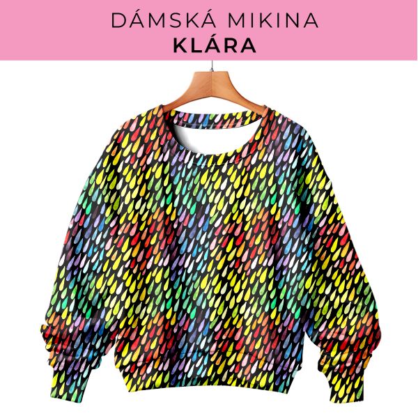 DÁMSKÝ střih - mikina Klára