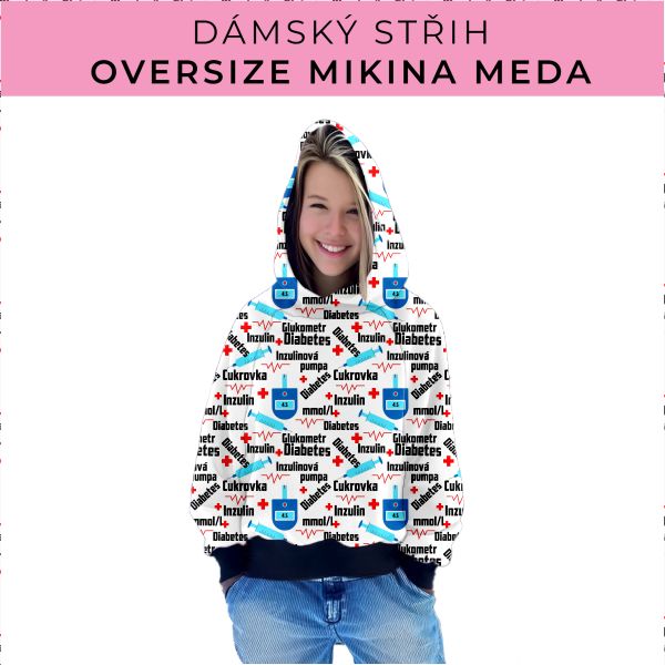 Dámský střih - mikina Meda