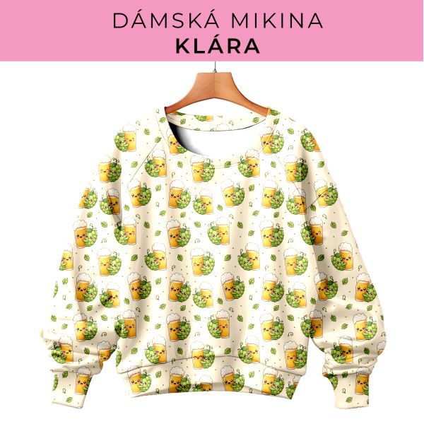 DÁMSKÝ střih - mikina Klára