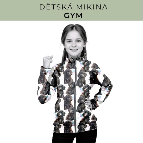 Dětská střih - mikina GYM