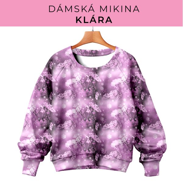 DÁMSKÝ střih - mikina Klára
