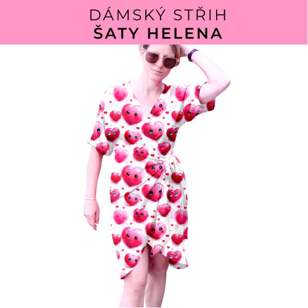 Dámský střih na šaty  Helena