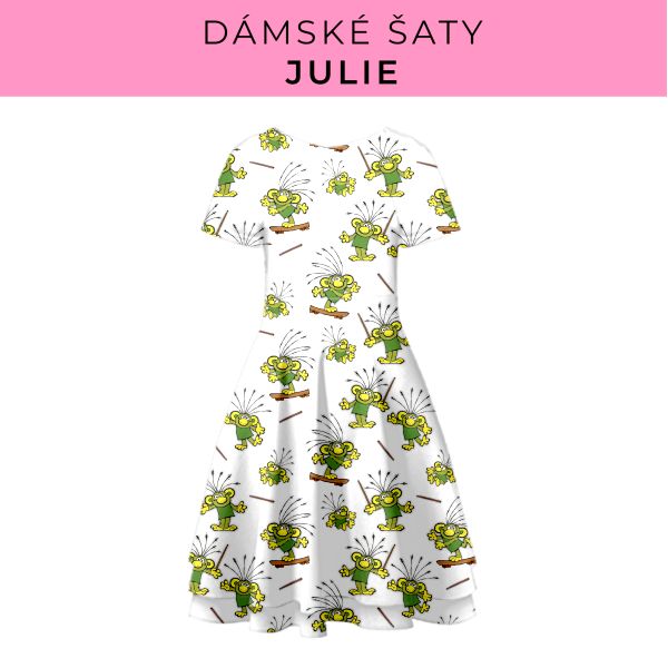 DÁMSKÝ střih - šaty julie