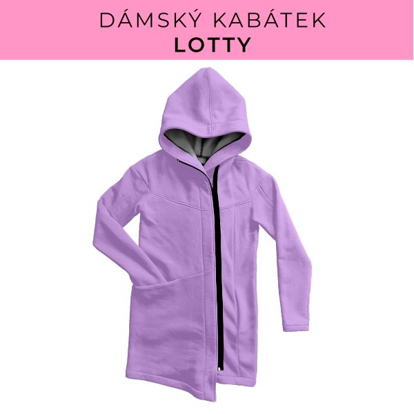 DÁMSKÝ střih - Kabátek Lotty