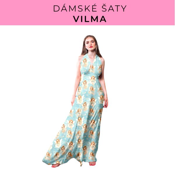 DÁMSKÝ střih - šaty Vilma