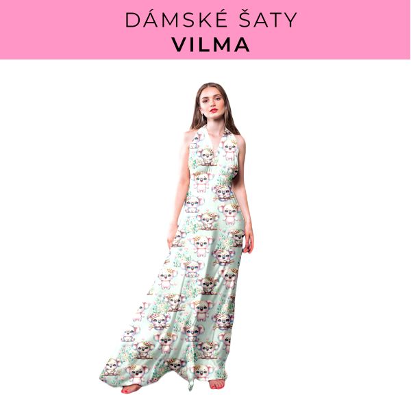 DÁMSKÝ střih - šaty Vilma