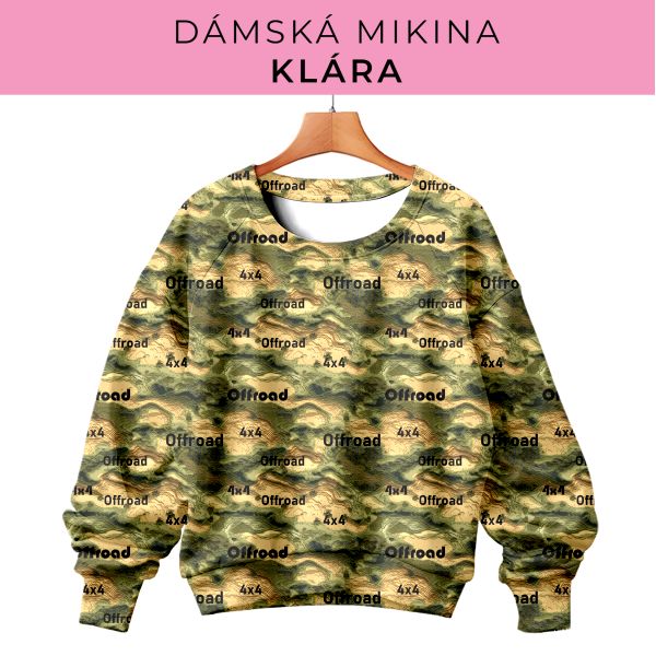 DÁMSKÝ střih - mikina Klára