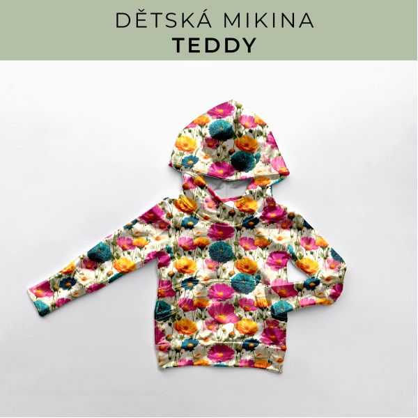 DĚTSKÝ střih - Mikina Teddy