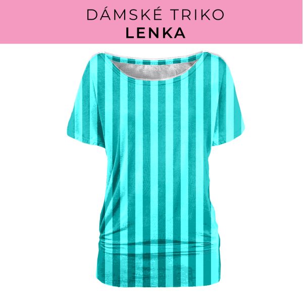 DÁMSKÝ střih - Triko Lenka
