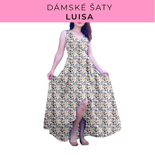 DÁMSKÝ střih - šaty Luisa