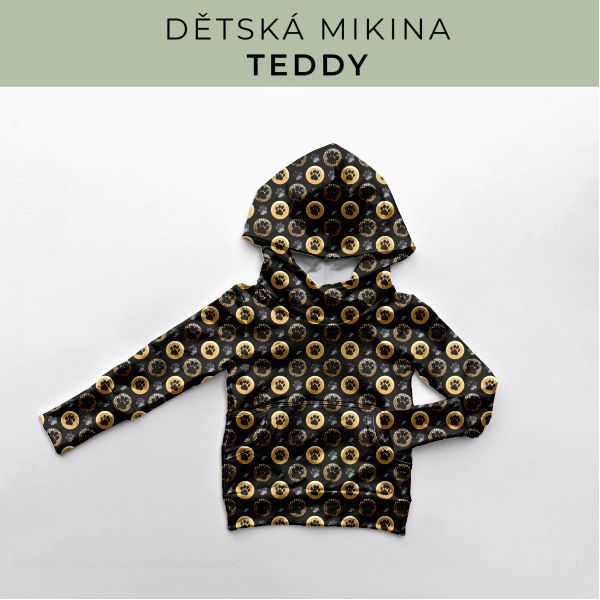DĚTSKÝ střih - Mikina Teddy