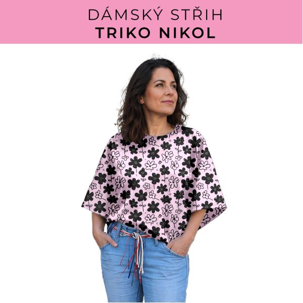 Dámský střih -  triko Nikol
