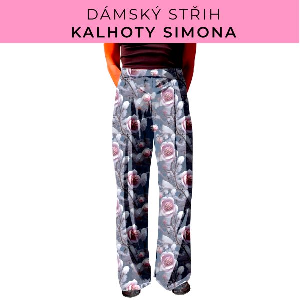 Dámský střih - kalhoty Simona