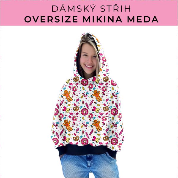 Dámský střih - mikina Meda