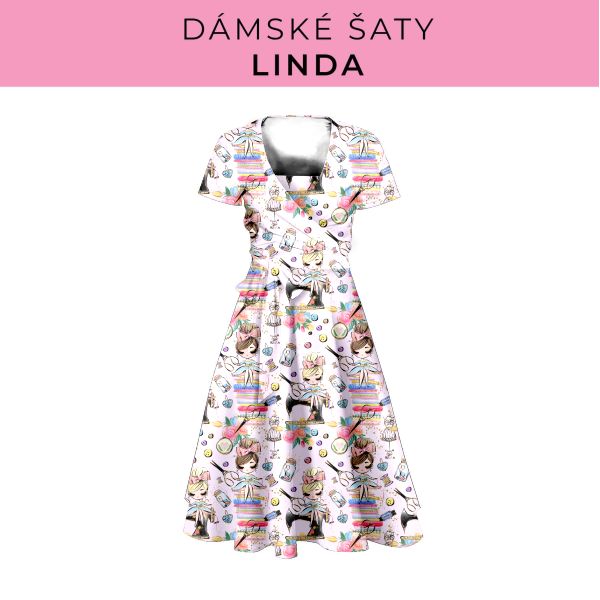 DÁMSKÝ střih - šaty Linda