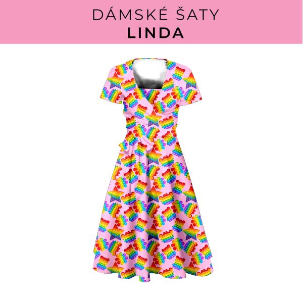 DÁMSKÝ střih - šaty Linda
