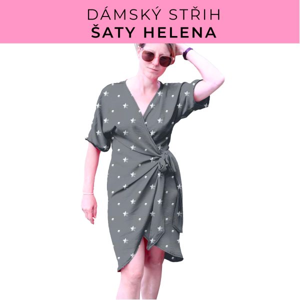 Dámský střih na šaty  Helena