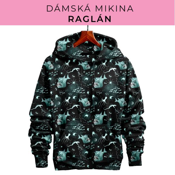 DÁMSKÝ střih - mikina raglán