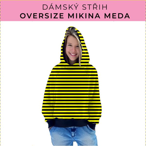 Dámský střih - mikina Meda