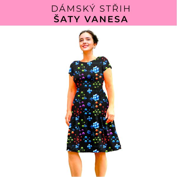 Dámský střih šaty Vanesa