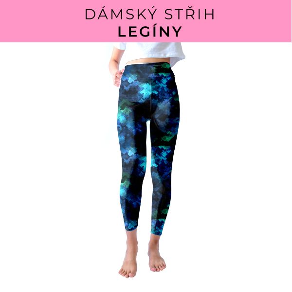 DÁMSKÝ střih - legíny SPORT - SLIM FIT