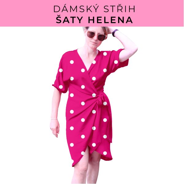 Dámský střih na šaty  Helena