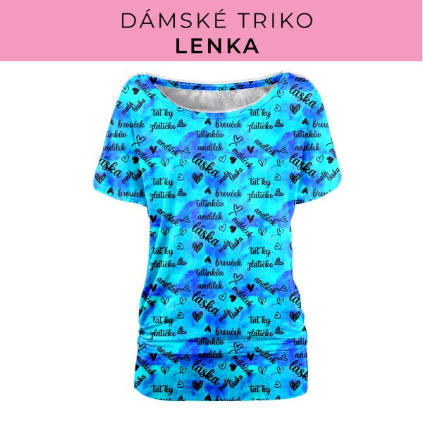 DÁMSKÝ střih - Triko Lenka
