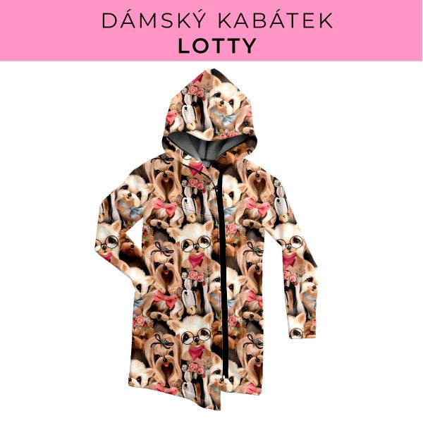 DÁMSKÝ střih - Kabátek Lotty