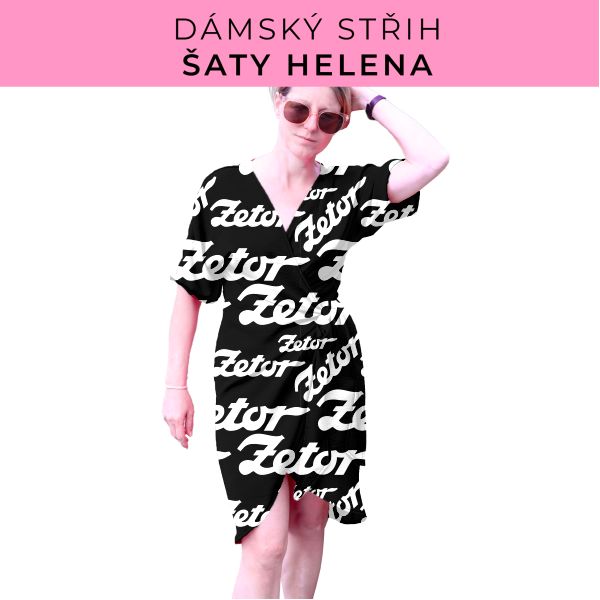 Dámský střih na šaty  Helena